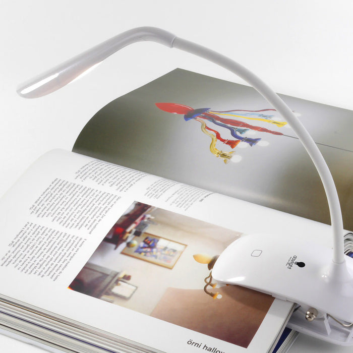 The Daylight Company LED Rechargeable Clip-On Book Light