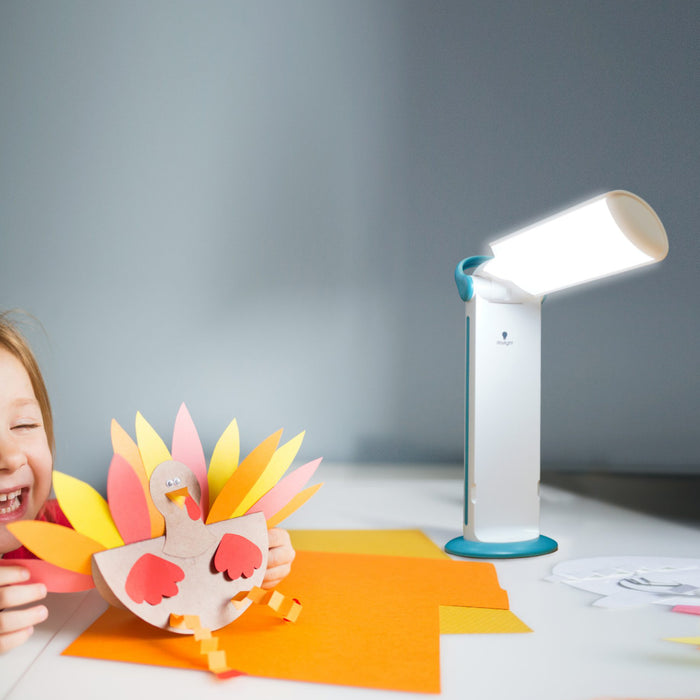 The Daylight Company Twist 2 Go LED Portable Flip Desk Lamp
