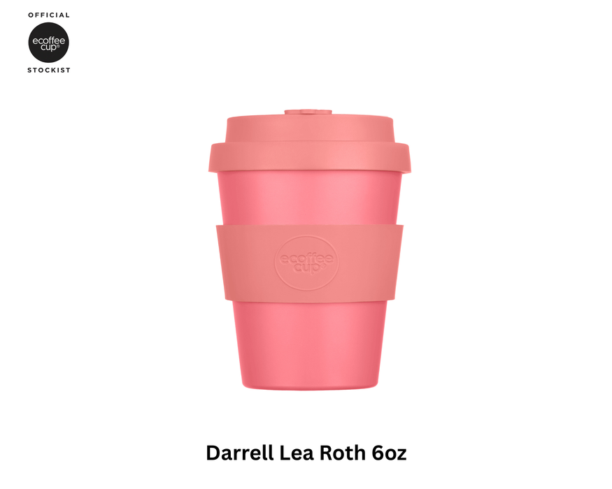Ecoffee Cup 6oz 180ml Reusable Eco-Friendly Plant Based Coffee Cup