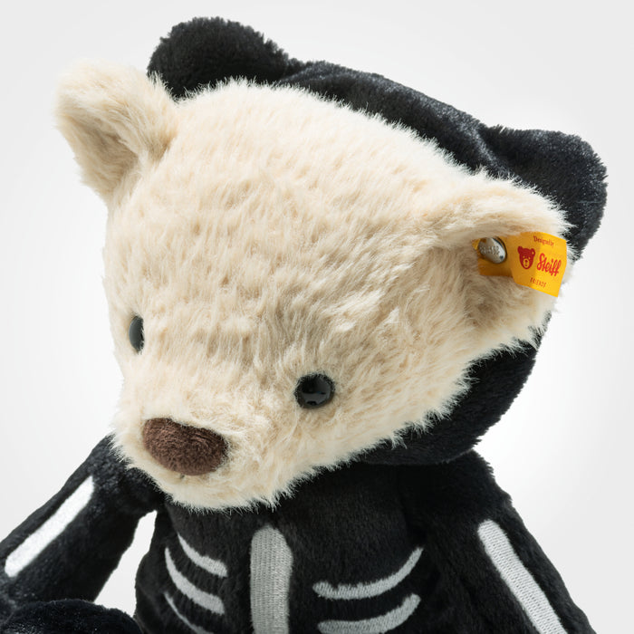 Steiff Mr Bones Teddy Bear In Skeleton Suit Plush Soft Toy 34cm