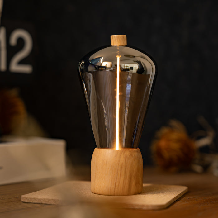 Gingko Opal Drift Interactive Wooden Desk Lamp