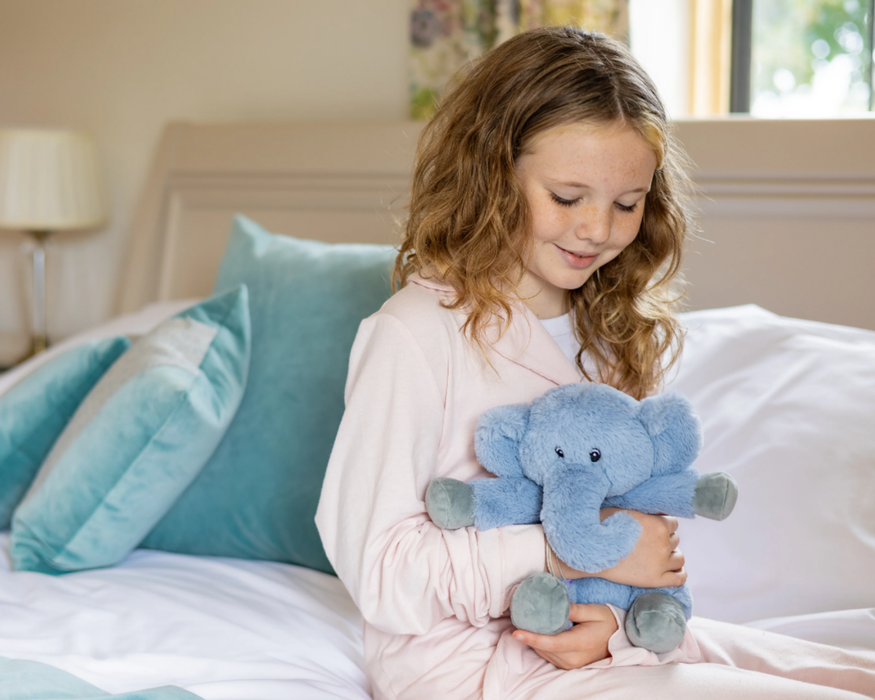 Beddy Buddies Elephant Microwaveable Flaxseed Heat Pack Soft Toy