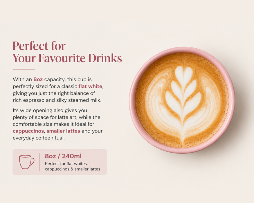 Ecoffee Cup Reusable Plant-Based Coffee Cup 8oz