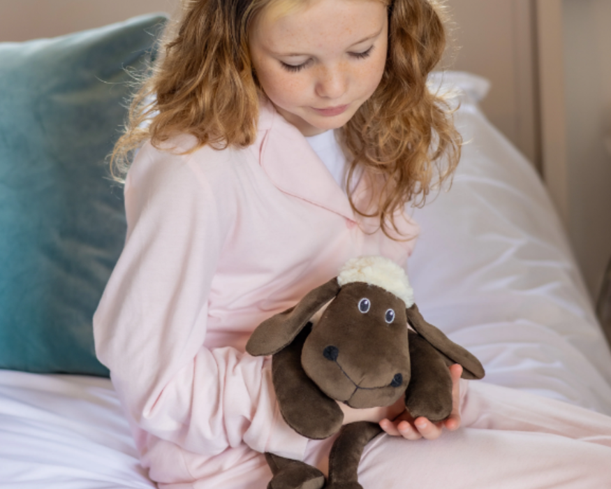 Beddy Buddies Sheep Microwaveable Flaxseed Heat Pack Soft Toy