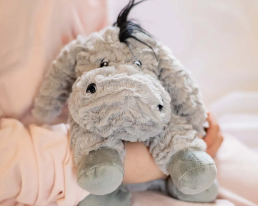 Beddy Buddies Donkey Microwaveable Flaxseed Heat Pack Soft Toy