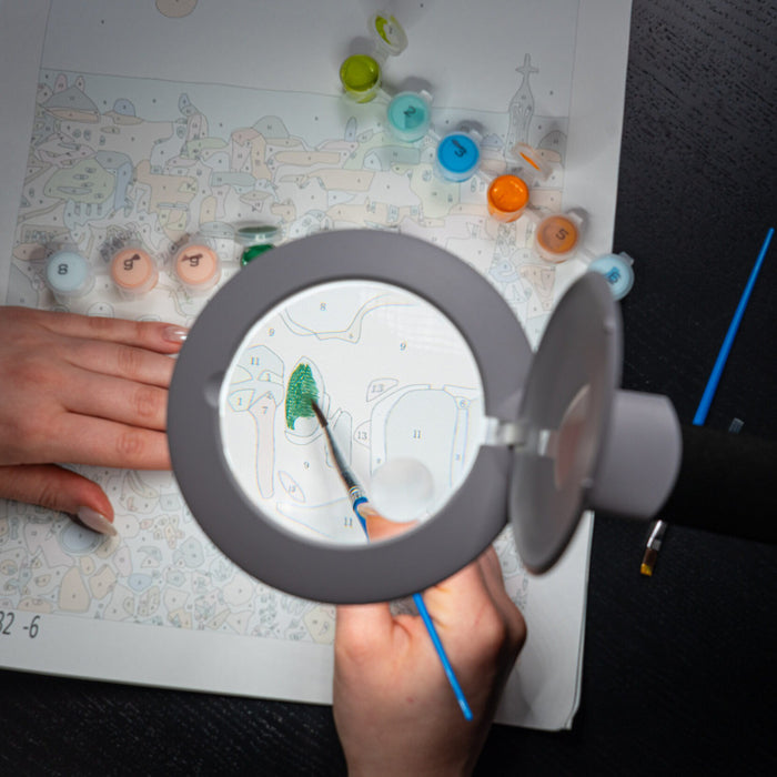 The Daylight Company Halo Go 2 Magnifying Lamp
