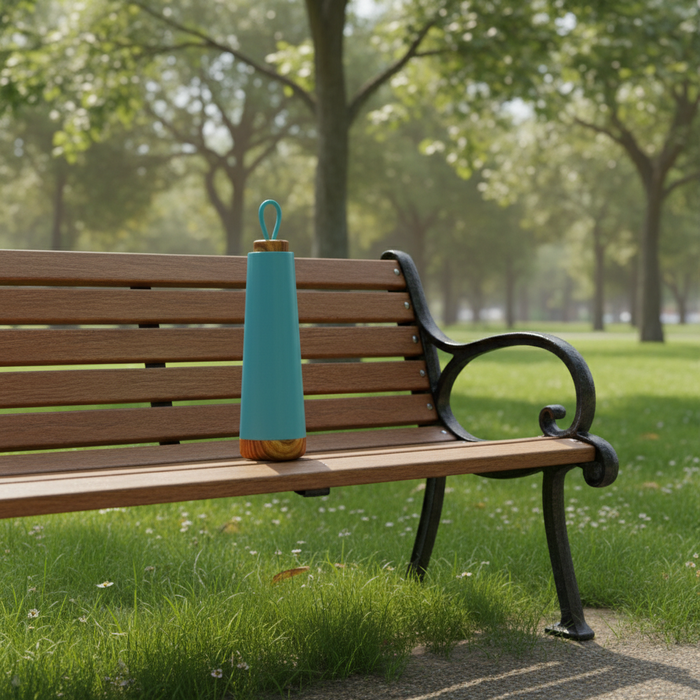 Akwa Stainless Steel 500ml Reusable Travel  Water Bottle With Handle