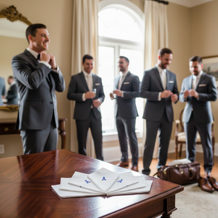 Warwick & Vance Men's 100% Cotton Handkerchiefs 7 Pack