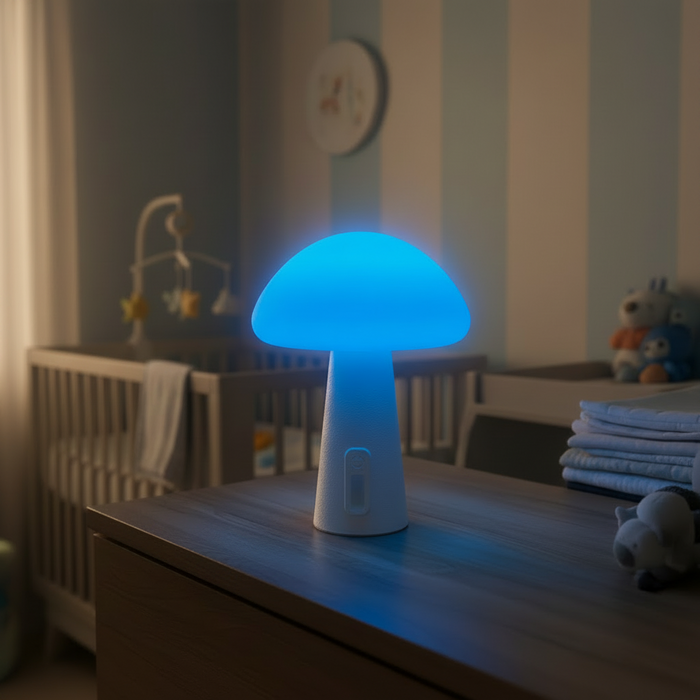 Xtralite Shroomi Colour-Changing LED Mushroom Desk Lamp