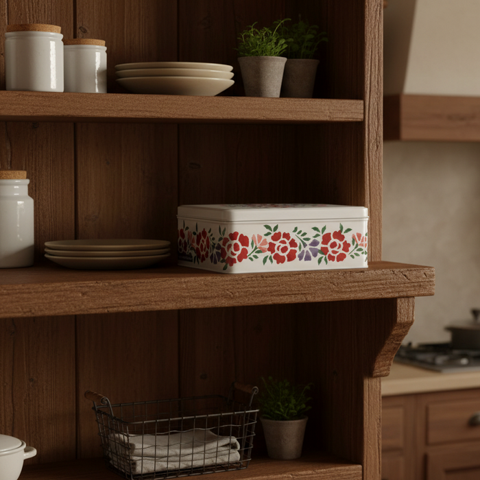 Emma Bridgewater Antique Roses Storage Tin