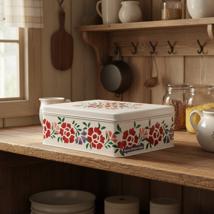 Emma Bridgewater Antique Roses Storage Tin