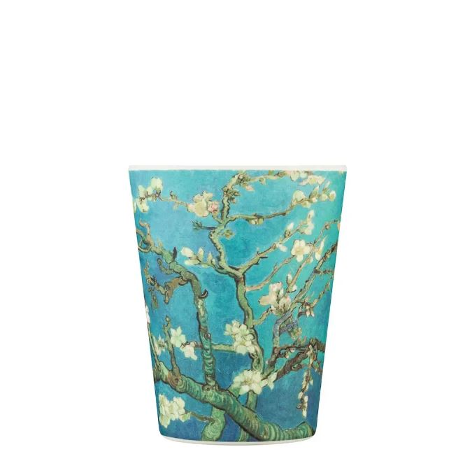 Ecoffee Cup Vincent Van Gogh Almond Blossom Reusable Travel Mug 12oz