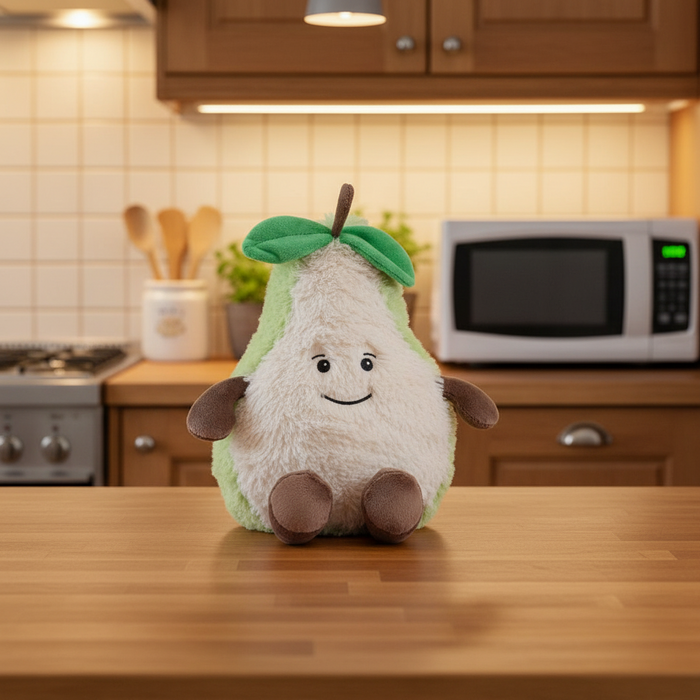 Warmies Pear Slice Microwavable Lavender Scented Soft Toy