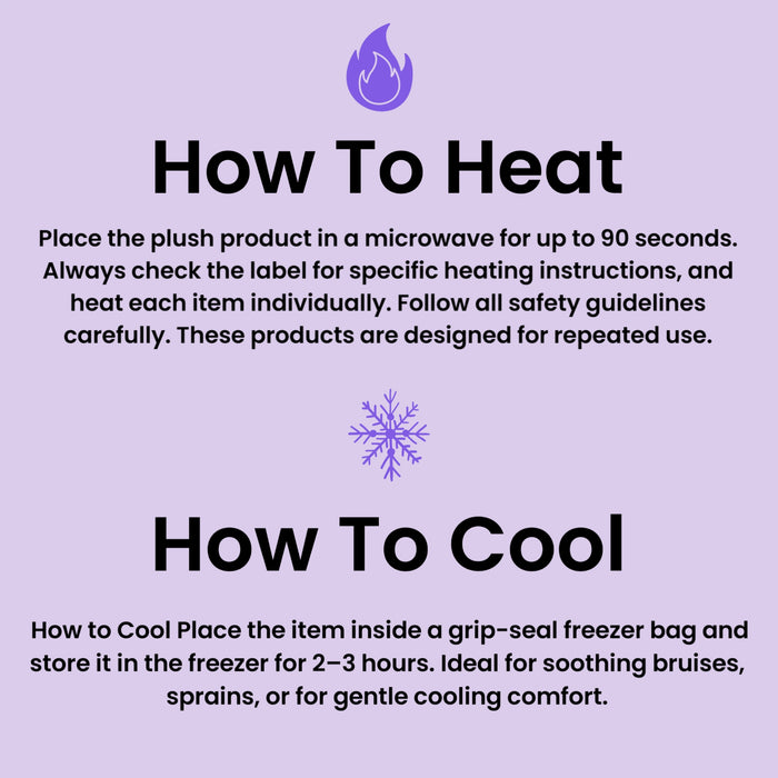 Warmies Apple Slice Microwavable Lavender Scented Soft Toy