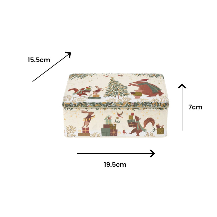 Sara Miller Woodland Bears Storage Tin