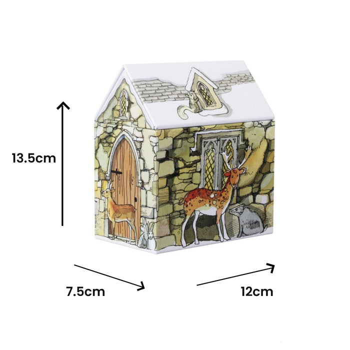 Emma Bridgewater Winter House Shaped Storage Tin