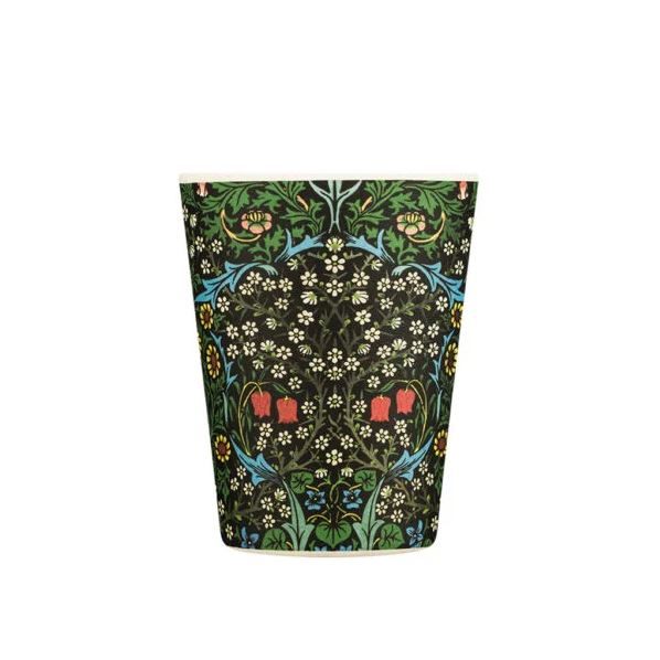 Ecoffee Cup William Morris Blackthorn Plant-Based Reusable Coffee Cup 12oz