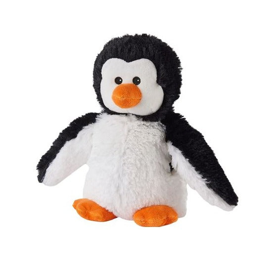 Warmies Black & White Penguin 13" Microwavable Soft Comforting Toy Wheat Filled With Lavender Scent