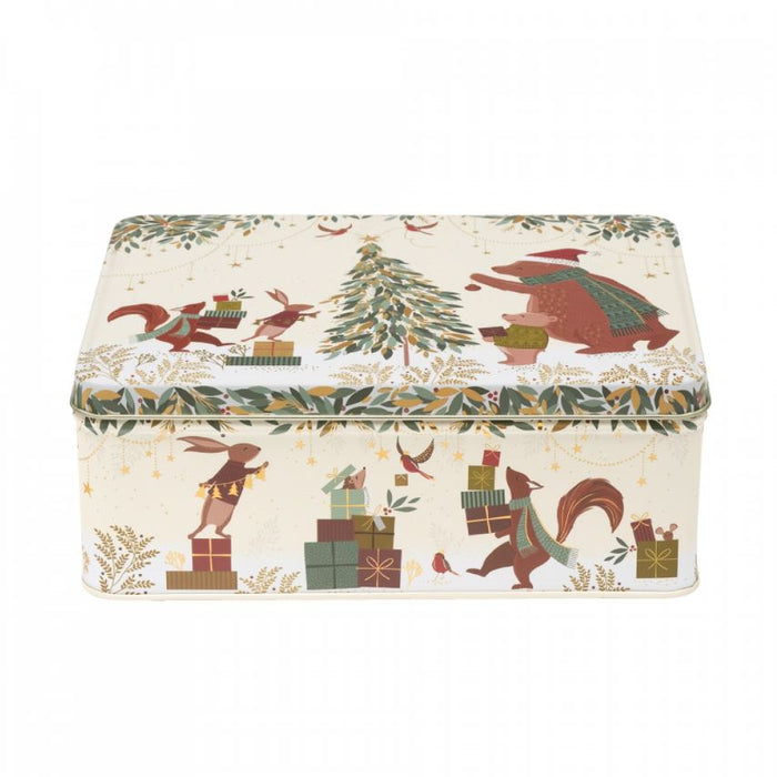 Sara Miller Woodland Bears Storage Tin
