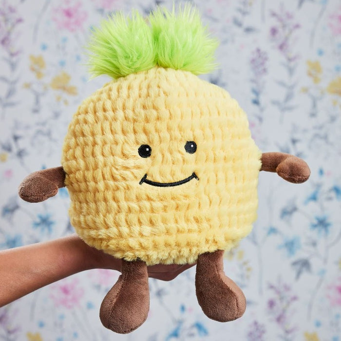Warmies Pineapple 13" Microwavable Soft Comforting Toy Wheat Filled With Lavender Scent