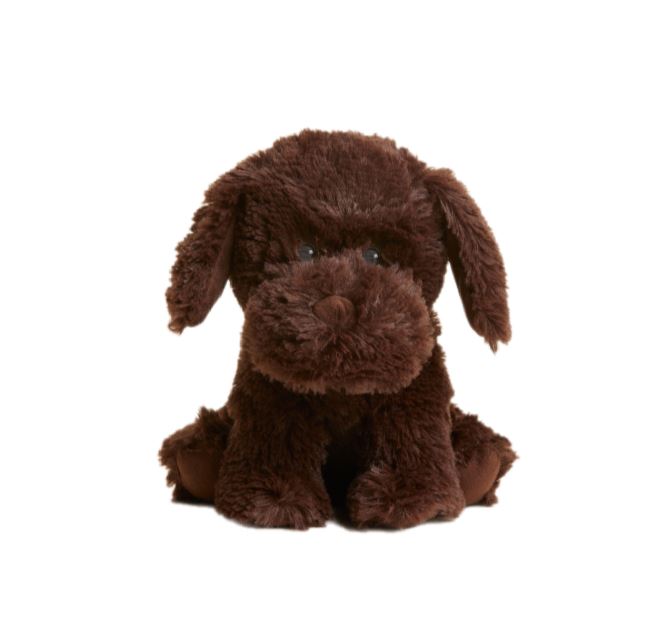 Warmies Chocolate Labrador Dog Microwavable Lavender Scented Soft Toy