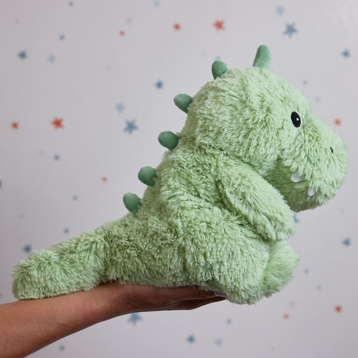 Warmies Baby Dino 13" Microwavable Soft Comforting Toy Wheat Filled With Lavender Scent