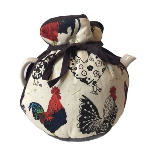 Ulster Weavers Roosters Home 100% Cotton Insulated Tea Cosy Teapot Cover