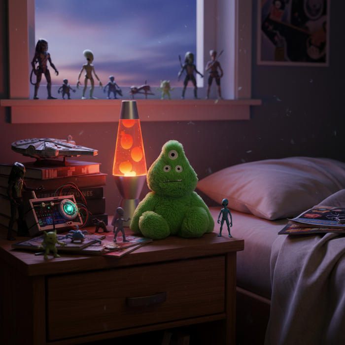 Warmies Monster Microwavable Lavender Scented Soft Toy