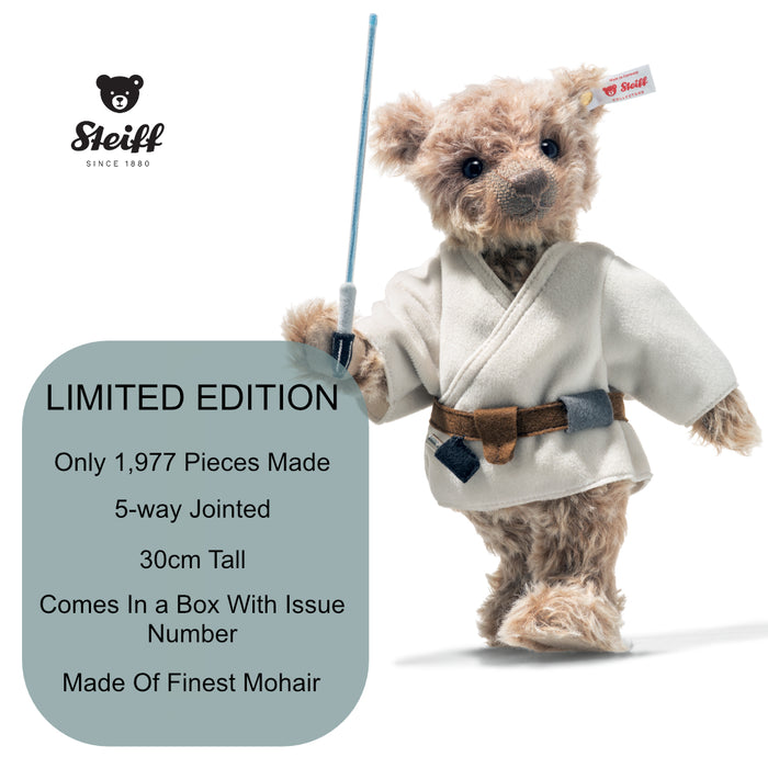 Star Wars Luke Skywalker Mohair Teddy Bear LIMITED EDITION