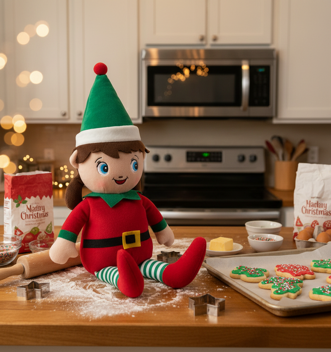 Warmies Mr & Miss Elf Microwavable Lavender Scented Soft Toy