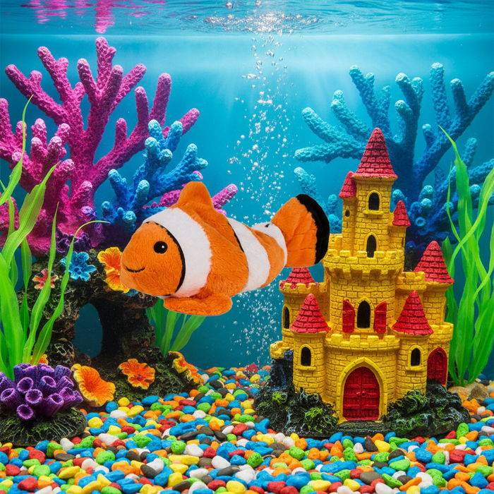 Warmies Clownfish Microwavable Lavender Scented Soft Toy