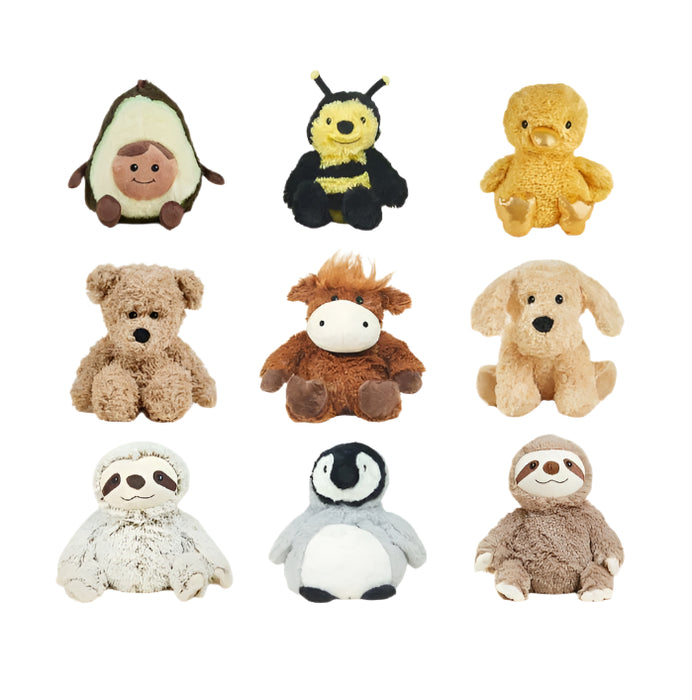 Warmies Junior 9" Microwavable & Cooling Soft Toys With Lavender Scent