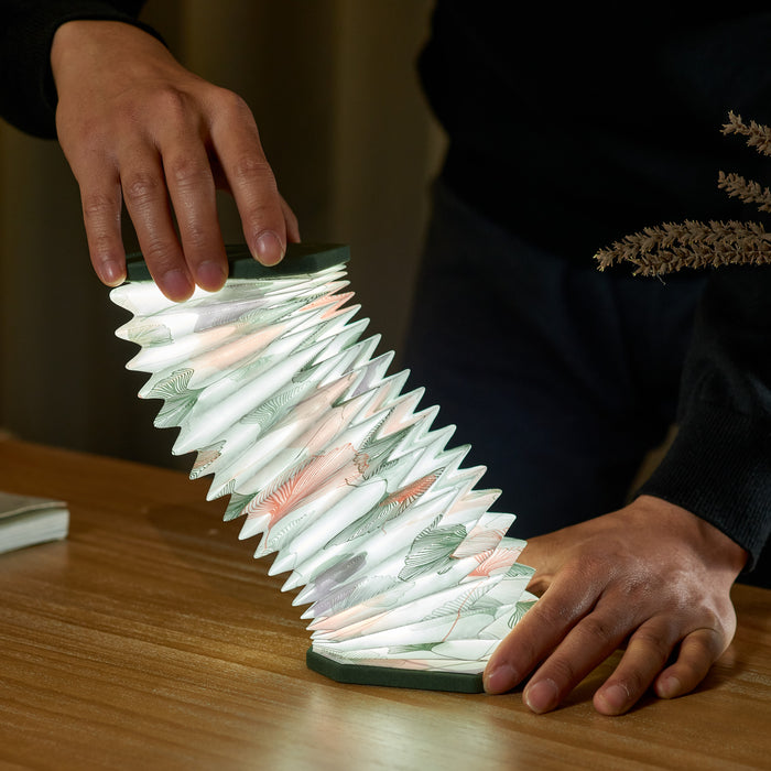 Gingko Smart LED Accordion Velvet Desk Lamp