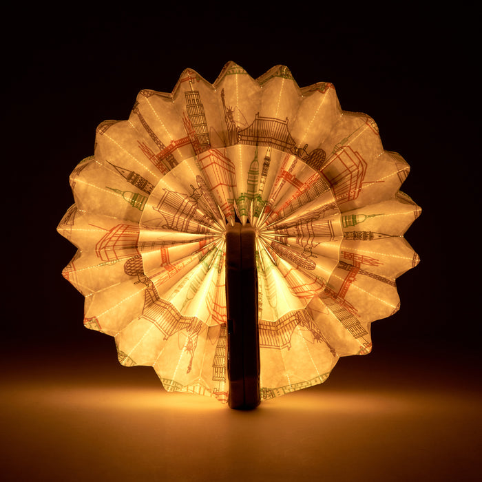 Gingko Smart LED Accordion Velvet Desk Lamp