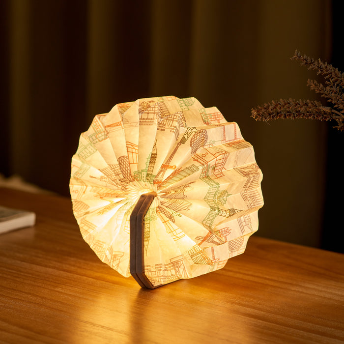 Gingko Smart LED Accordion Velvet Desk Lamp