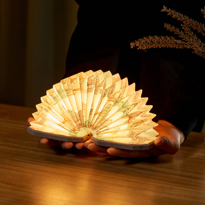 Gingko Smart LED Accordion Velvet Desk Lamp