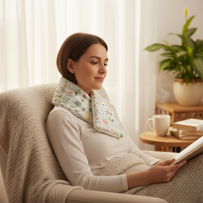 Warmies Microwavable Reusable Wheat Neck Wrap