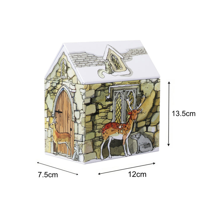 Emma Bridgewater Winter House Shaped Storage Tin