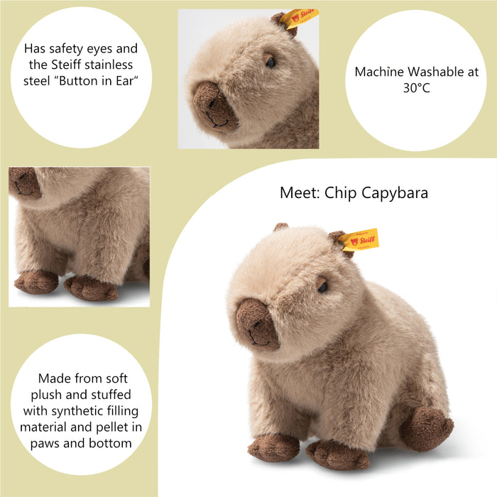 Steiff Capybara Soft Toy 23cm