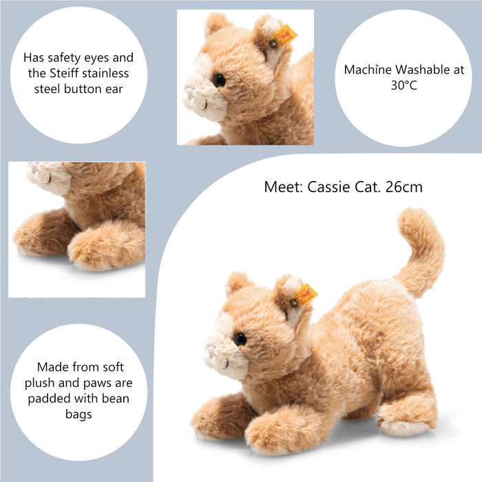 Steiff Cassie Kitten Soft Toy 26cm