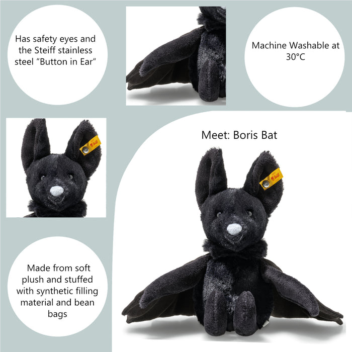 Steiff Boris Bat Plush Soft Toy