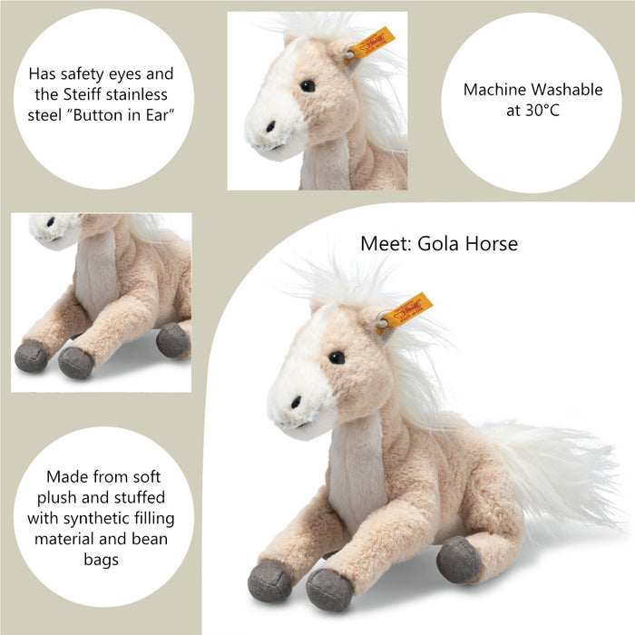 Steiff Gola Dangling Horse Soft Toy 18cm