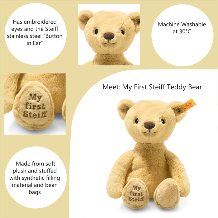 Steiff 'My First Steiff' Golden Teddy Bear Soft Toy