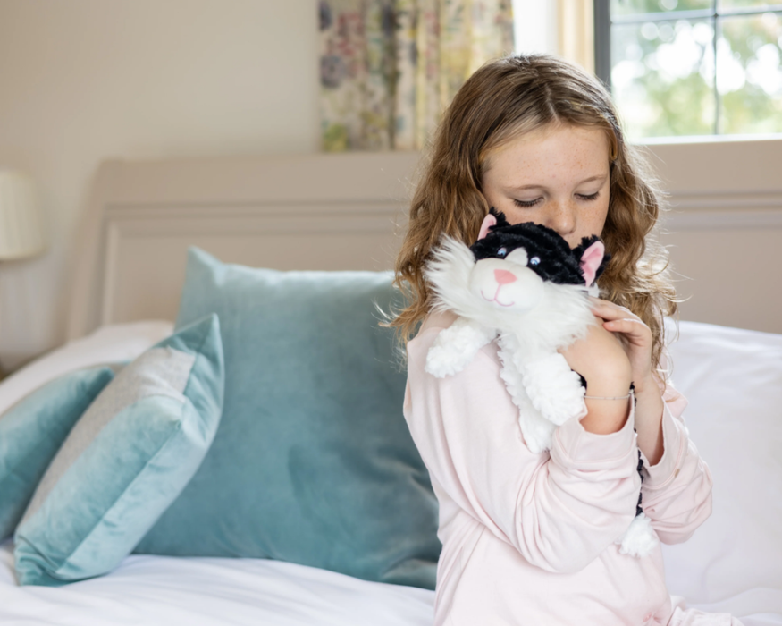Beddy Buddies Cat Microwaveable Flaxseed Heat Pack Soft Toy