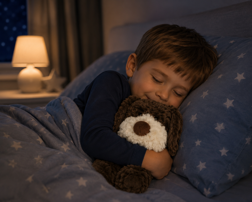 Beddy Buddies Brown Dog Microwaveable Flaxseed Heat Pack Soft Toy