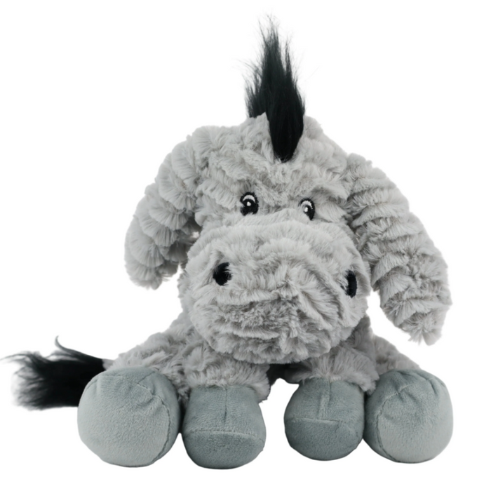 Beddy Buddies Donkey Microwaveable Flaxseed Heat Pack Soft Toy