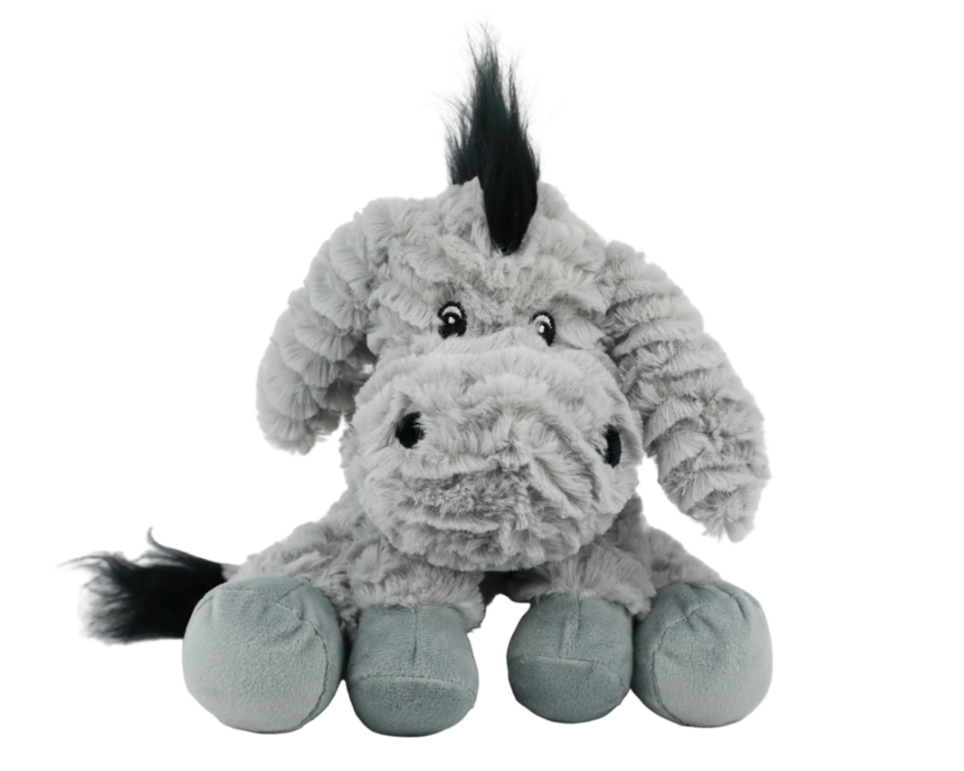 Beddy Buddies Donkey Microwaveable Flaxseed Heat Pack Soft Toy