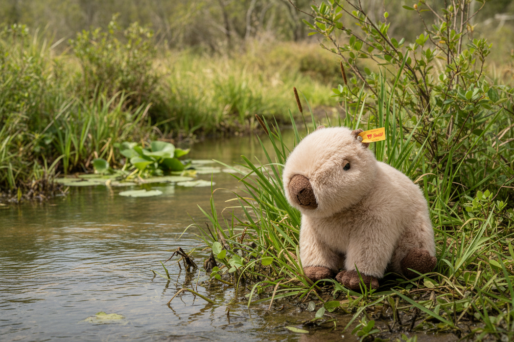 Steiff Capybara Soft Toy 23cm