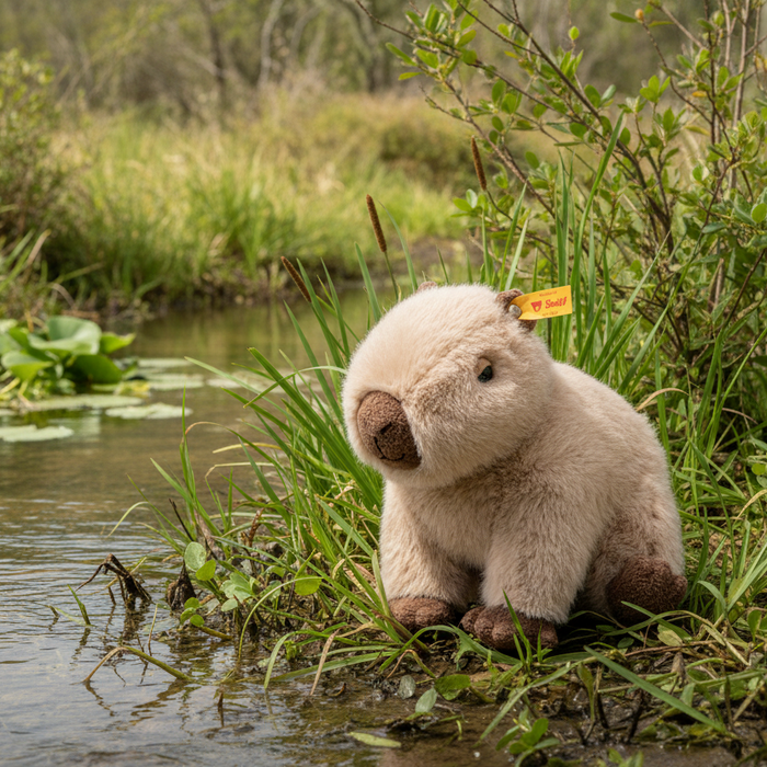 Steiff Chip Capybara Soft Toy 23cm