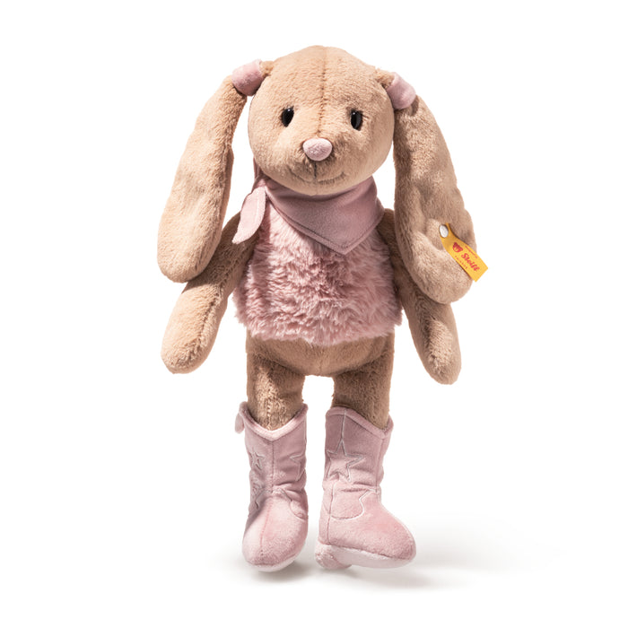 Steiff Hoppie Bunny Cowgirl Soft Toy 32cm